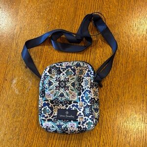 Vera Bradley Blue and Green Patterned Crossbody